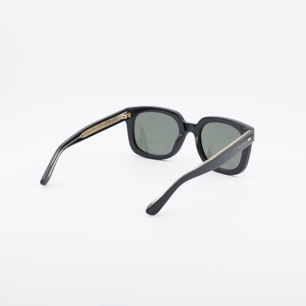 Gucci GG0912S 001 Sunglasses Black Square Frame, Grey Lenses - Picture 3 of 12